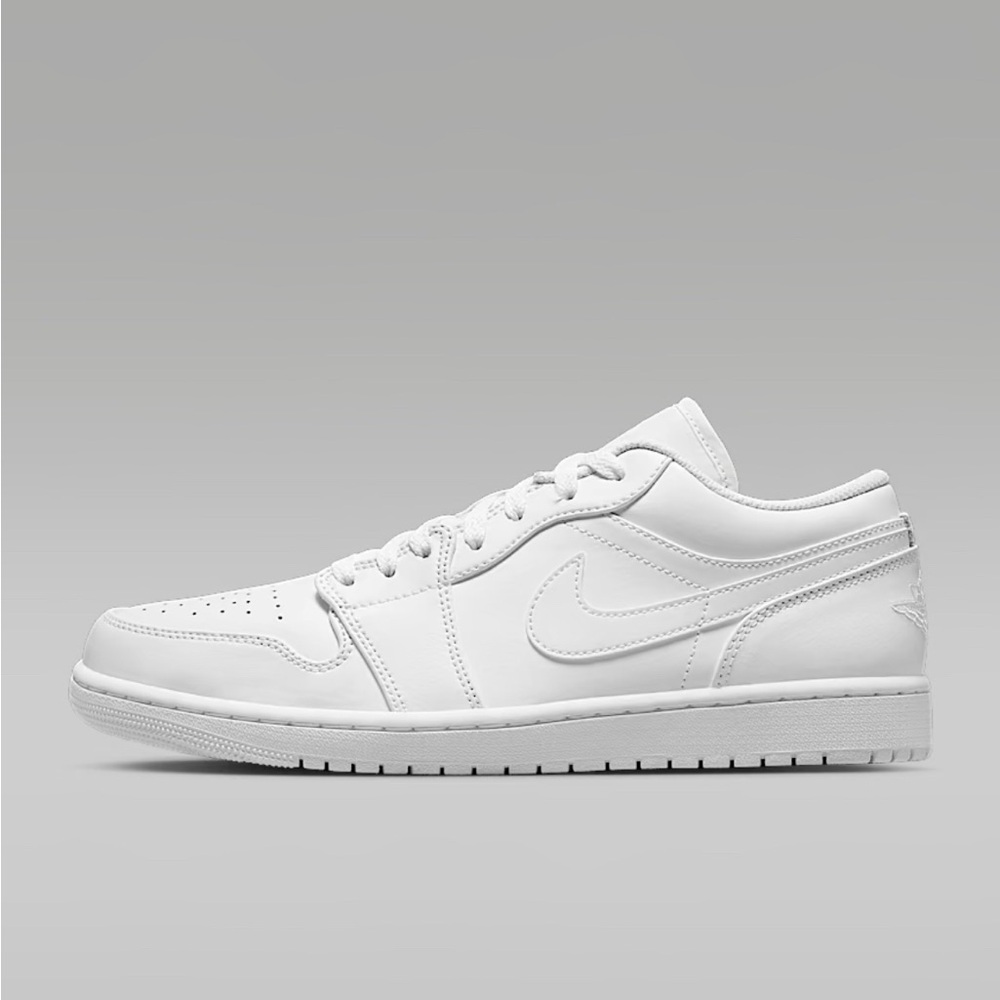 New Nike White Sneakers Air Jordan 1 Low